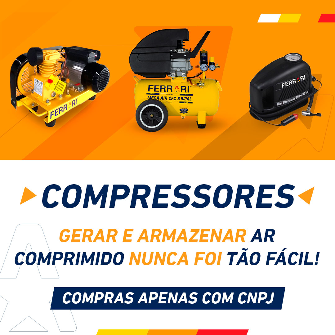 Compressor de ar, compressor direto, mini compressor, Mega Air e vários outros modelos