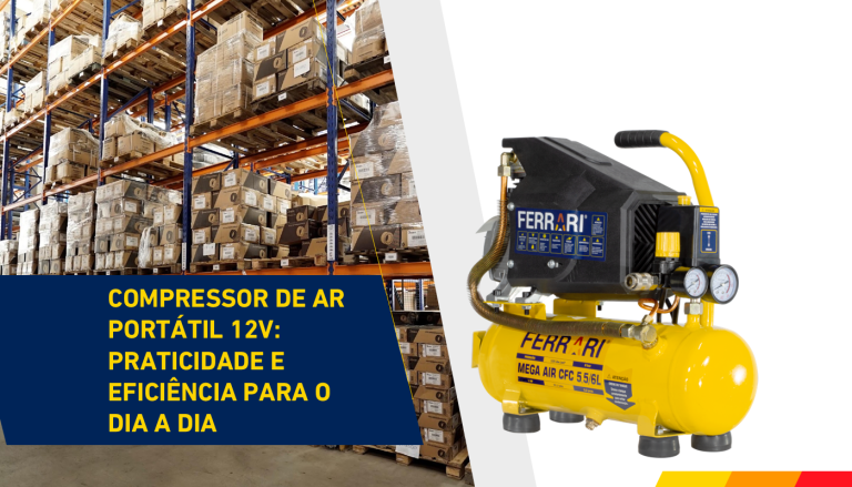 Compressor de ar portátil