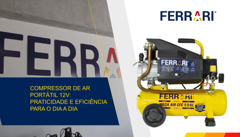 Compressor de ar portátil