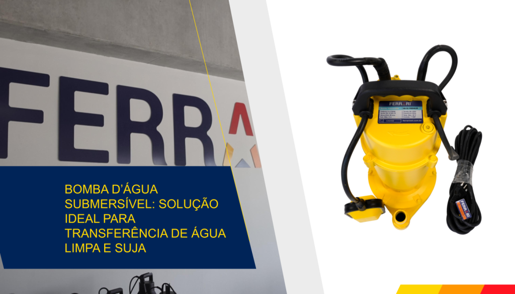 bomba d'água submersível